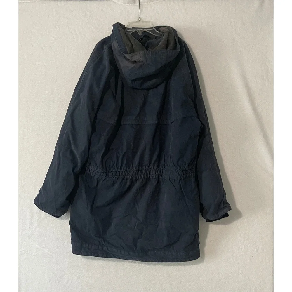Vtg Banana Republic Adventure Outfitters Archive Safari Canvas Jacket Parka Lg